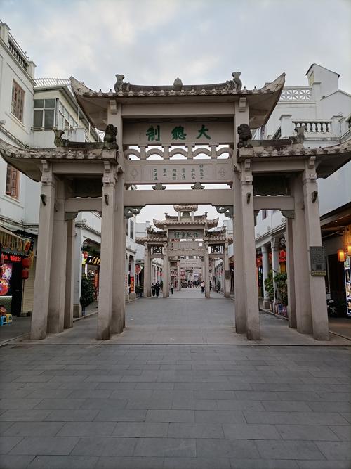 广东潮州明清牌坊街