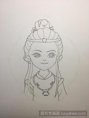 q版贾宝玉插画教程