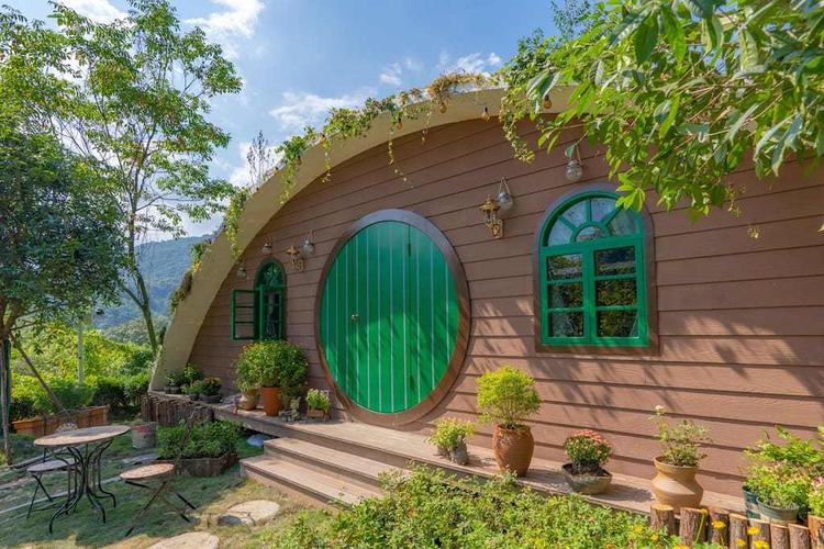 国内的霍比特人小屋民宿,特别有童话氛围