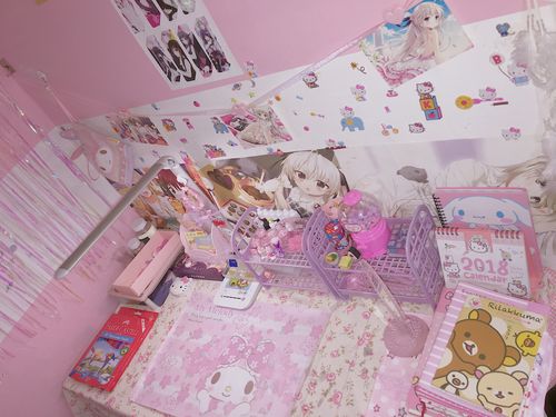 我的少女心书桌