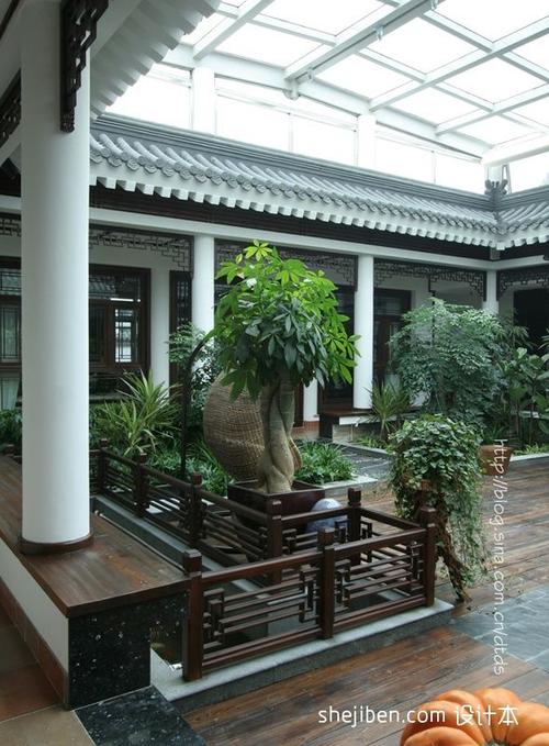 北京福山寿海康年别墅-四合院室内及庭院设计-装修设计效果图-陈大为