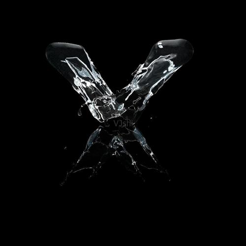 [alpha透明通]水流体字母x视频素材_1000x1000_高清视频素材下载(编号