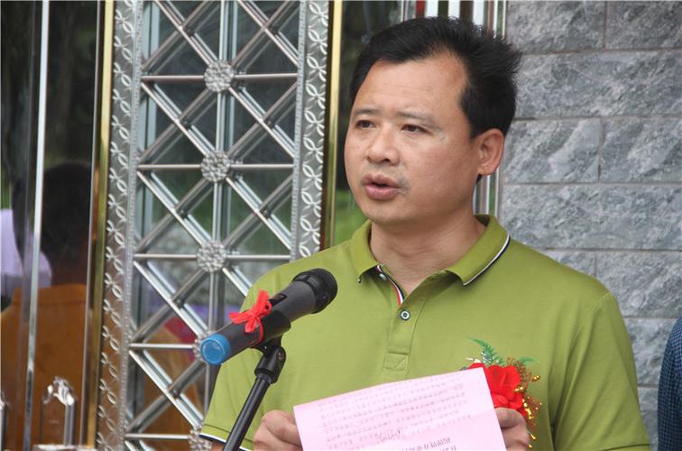 云霄县人民政府副县长林进财致辞