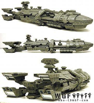 星河战队 联邦corvette级运输舰 the rodger young