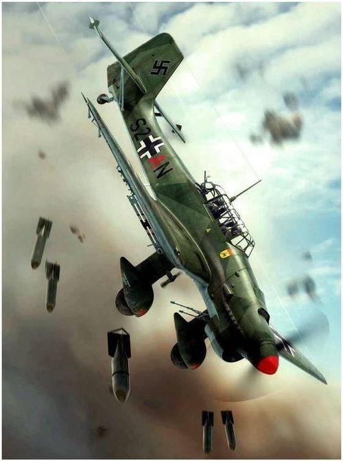 呼啸的死亡召唤——斯图卡俯冲轰炸机