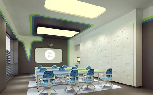 培训教室装修设计效果图