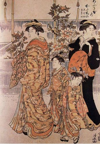 日本浮世绘之铃木春信