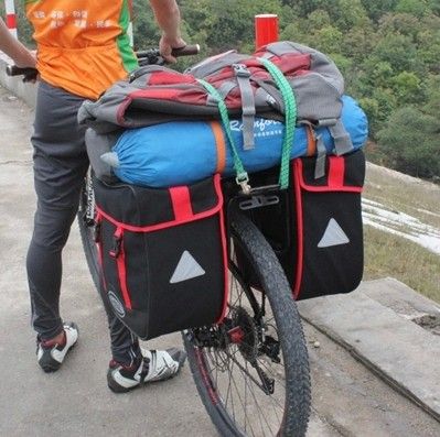 川藏防水驮包 自行车后载包 山地车后驮包 自行车驮包 承重王驮包