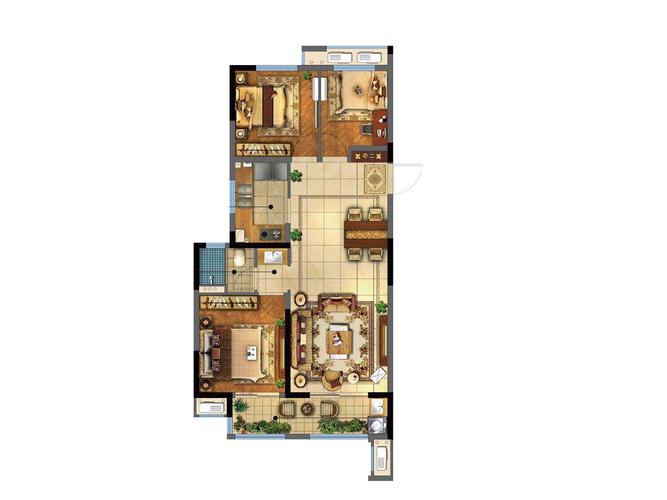 淮安新城悦隽小区_二手房_租房_户型图-淮安源浩网