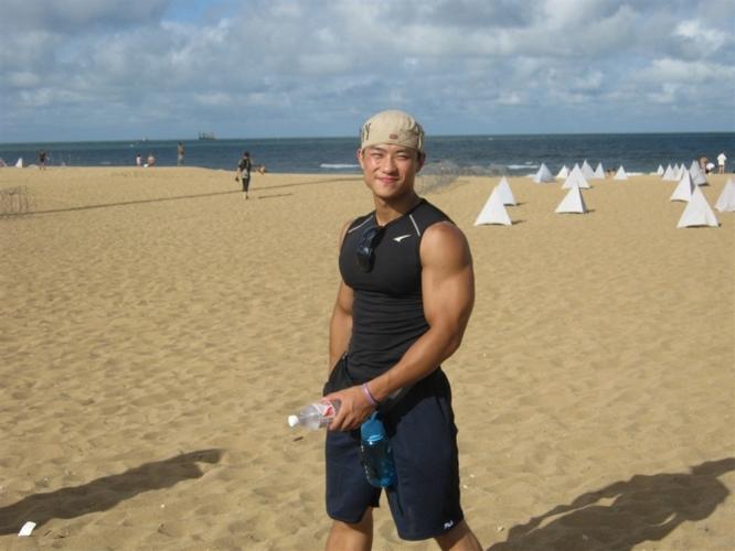 阳光大学肌肉男 陈康 - 李雨菲的日志 - 大斌健身网 - powered by