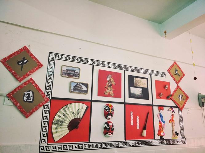 传统文化,特色环创——四十八镇中心幼儿园环创评比