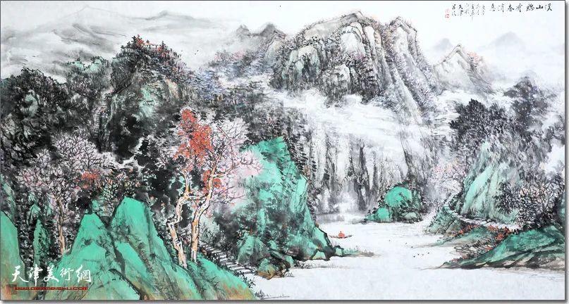 辛丑大吉|姜金军教授研究生教学山水画迎春展