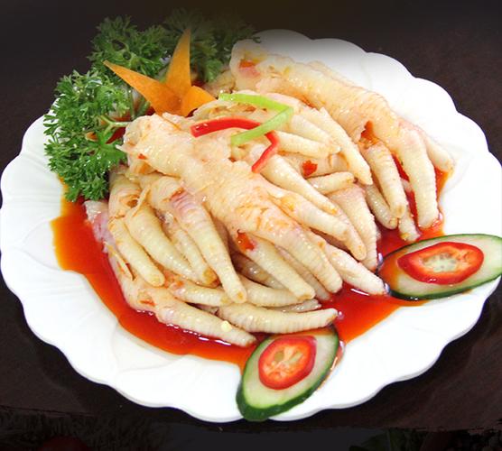 酸辣拆骨鸡爪去骨卤味脱骨鸡脚无骨凤爪餐饮冷盘小吃厂家直供