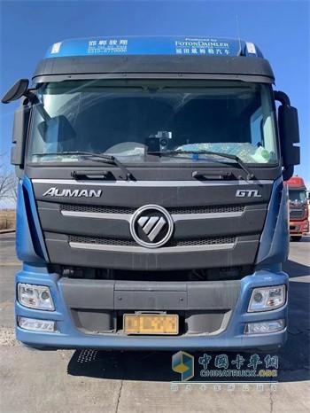 除了动力之外,高师傅的这辆欧曼国六gtl自动挡重卡的油耗也让他觉得