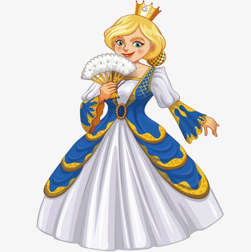 美丽王后矢量