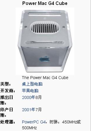 power mac g4 cube