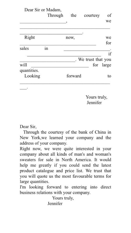 英语回信怎么写,回下面这个