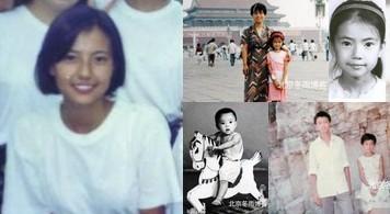 女神高圆圆从小就很漂亮