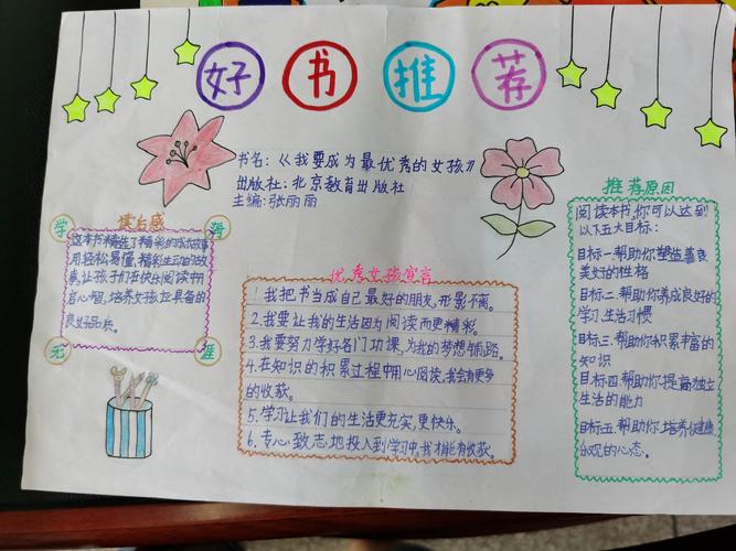 三里桥小学"书香校园"系列活动---三四年级推荐一本好书手抄报展评