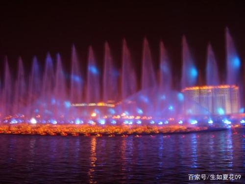 洛阳泉舜音乐喷泉,太美了