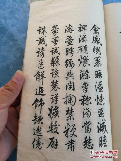童式规,星录甫书行书一册,字体漂亮,纸张柔性很足,请欣赏图片