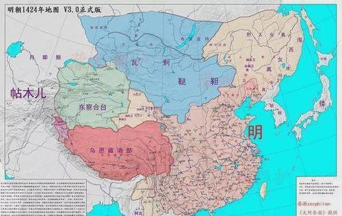 1403年,朱棣通过"靖难之役",成为了中国历史上为一个藩王造反成功的