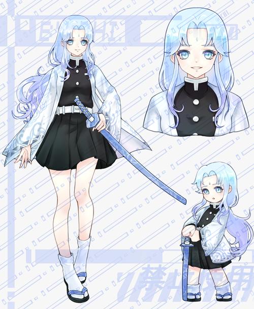 鬼灭之刃oc立绘页,这个画风立绘页 单立绘 … - 半次元 - acg爱好者