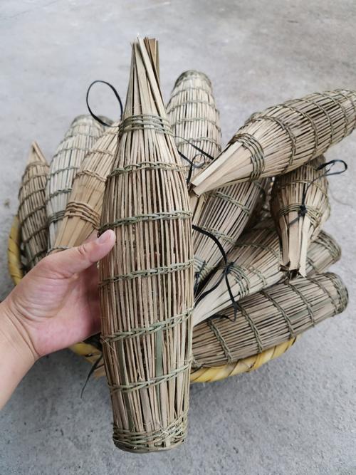 竹编制品竹编鱼笼民俗挂件摆件装饰品怀旧童年捕鱼捕泥鳅竹器花插