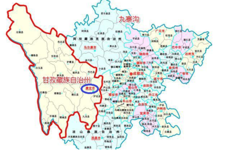 康定在哪里,康定市在哪个省,康定属于哪个市