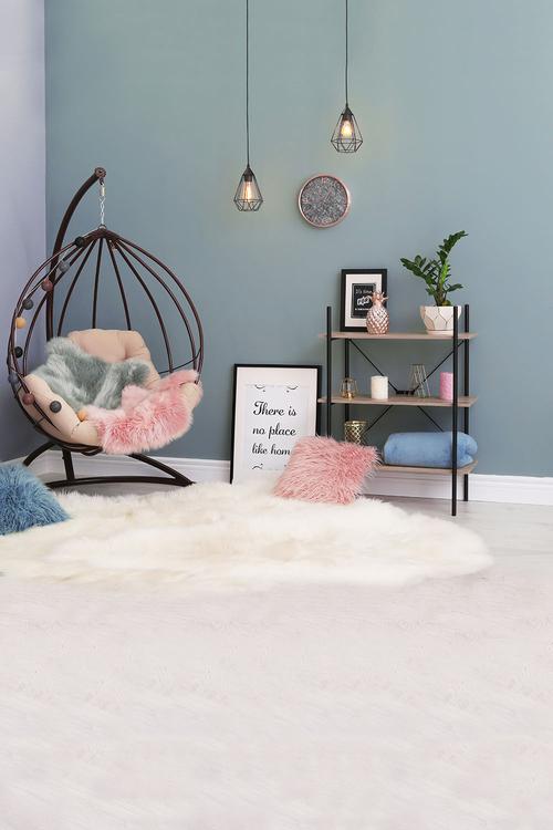 轻奢淑离(shuli)直播背景布主播房间布置简约网红室内