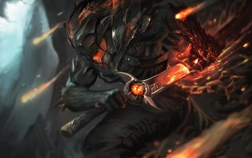 电脑平板电视机2560x1600lol英雄联盟疾风剑豪亚索黑夜使者亚索皮肤4