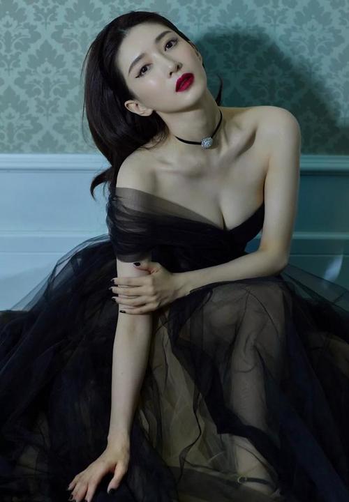 长腿女神胡歌前女友气质女明星江疏影高清写真欣赏