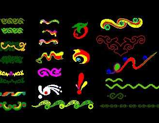 植物模纹设计图