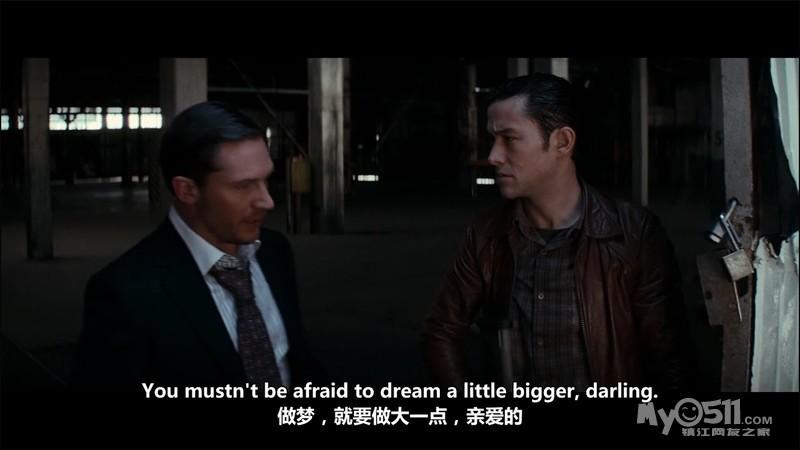 《盗梦空间》里疯狂的麦克斯对囧瑟夫说过的一句话