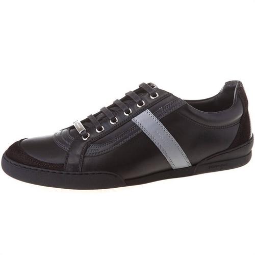dior 迪奥 男士黑色真皮系带休闲鞋 3sn032 ved 968 hz 41码