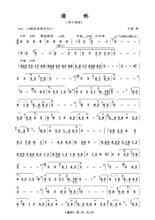 笛子独奏曲|青年竹笛名家名曲音乐会《灞桥》石磊作曲