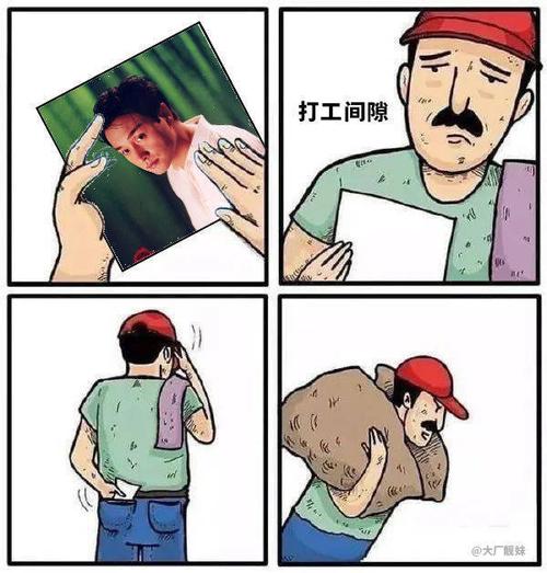 想找这张打工人梗的空白图!已找到