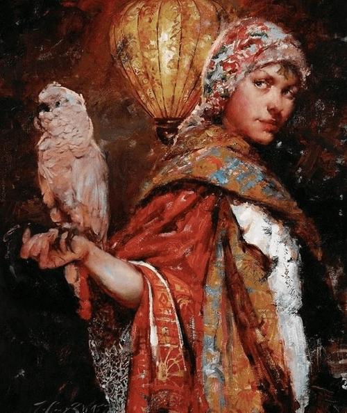 美国当代油画家 jeffrey r. watts 油画作品