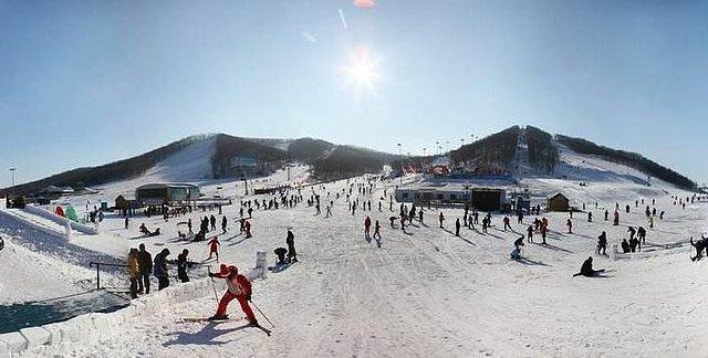磐石莲花山滑雪场