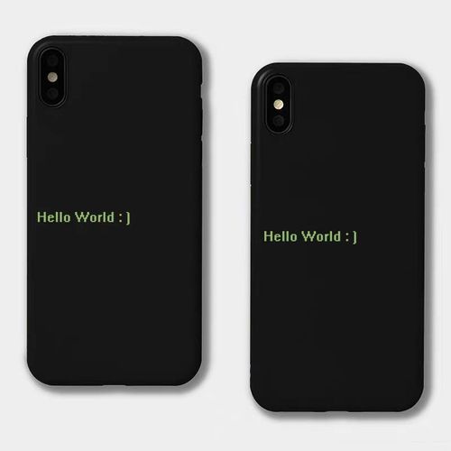 iphone激活hello图片,苹果开机hello高清壁纸 苹果13手机壳iphone11恶搞helloworld程序员11pro华为