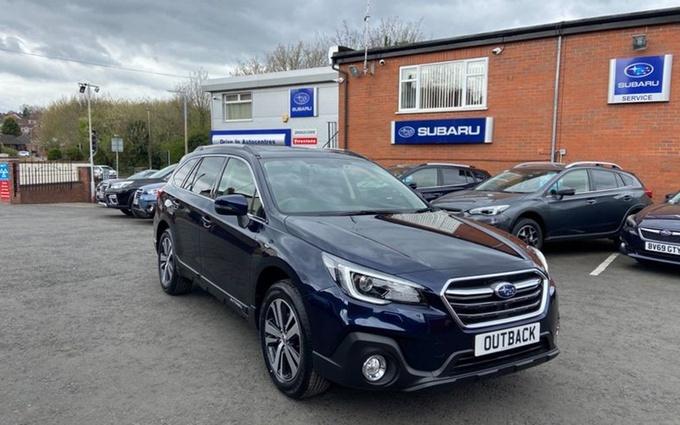 斯巴鲁傲虎海外实拍图 搭2.5l自吸动力