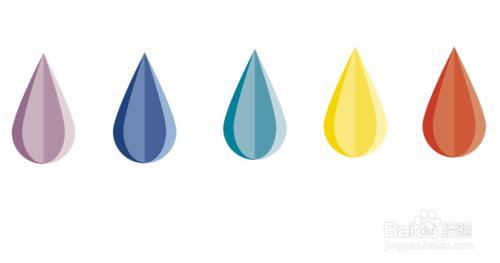 ps制作云朵和水滴折纸工艺品