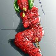 kigurumi##动漫绳艺##乳胶裤袜##束缚捆绑#. 来自