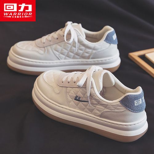 回力女鞋厚底小白鞋女夏季薄款2021年秋季新款大头鞋