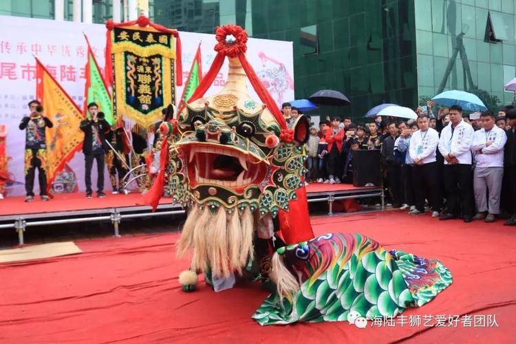 狮艺盛事汕尾市首届海陆丰狮艺扎作工艺作品展在市图书馆隆重开幕
