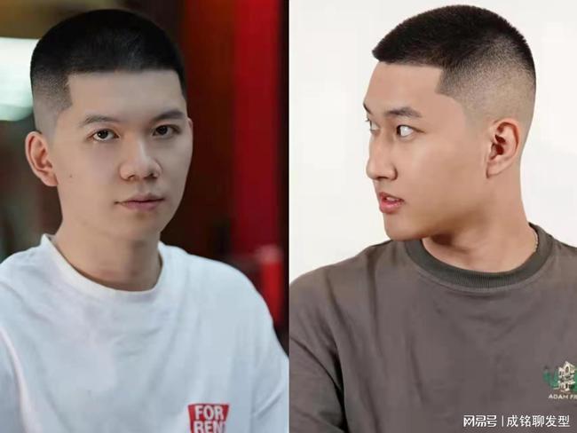 干练利落又有男人味,也是男生比较喜欢的一种超短款的发型类型