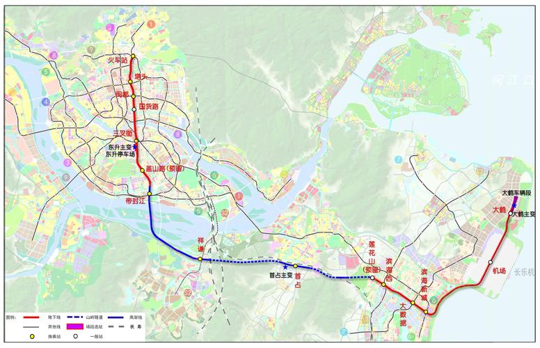 滨海快线开工建设未来福州火车站至机场40分钟通达