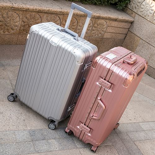 铝框拉杆箱万向轮20旅行箱24行李箱学生密码箱包皮箱子26寸男女潮