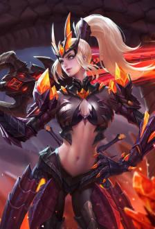 (王者荣耀)女英雄原画壁纸