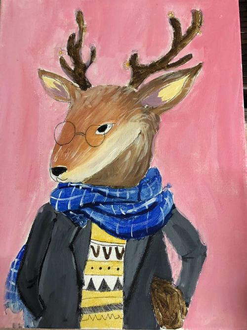 鹿博士好有学问